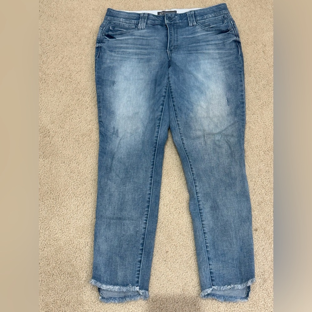 Democracy Sky Blue Denim with 'Ab' Technology Jeans 12